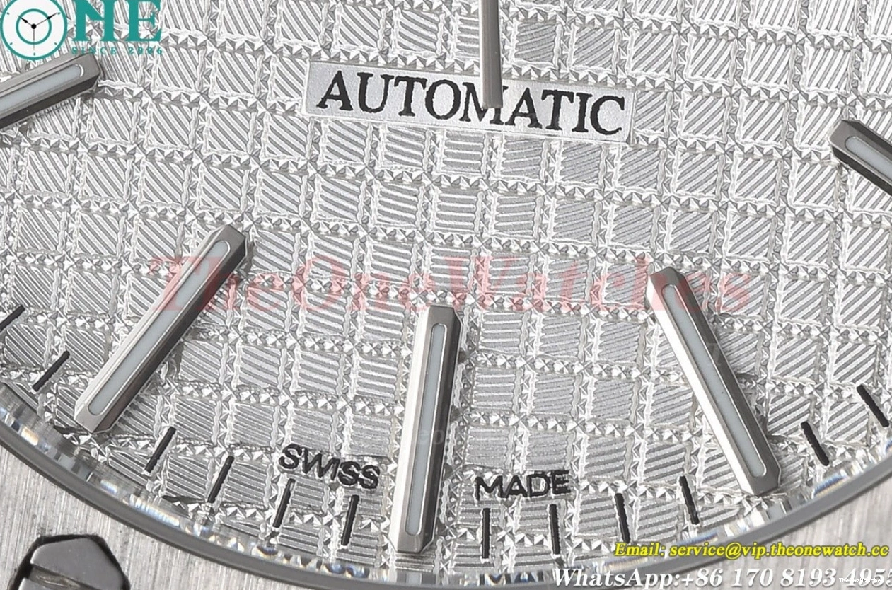 41mm Royal Oak 15400 GDF White SS MY8215 Dial SS 1231